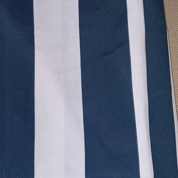 HOST PICK👍🏻2-95in Indigo Blue/White stripe panel - Picture 5 of 7